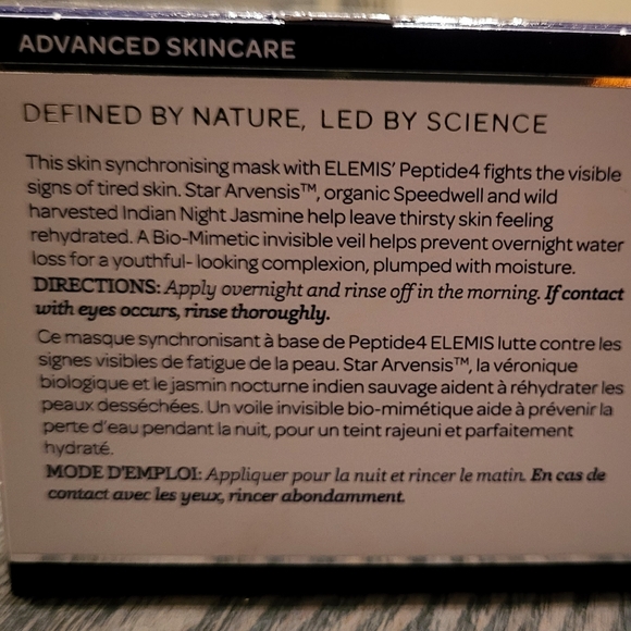 Elemis Peptide⁴ Plumping Pillow Facial Hydrating Sleep Mask - Picture 3 of 4